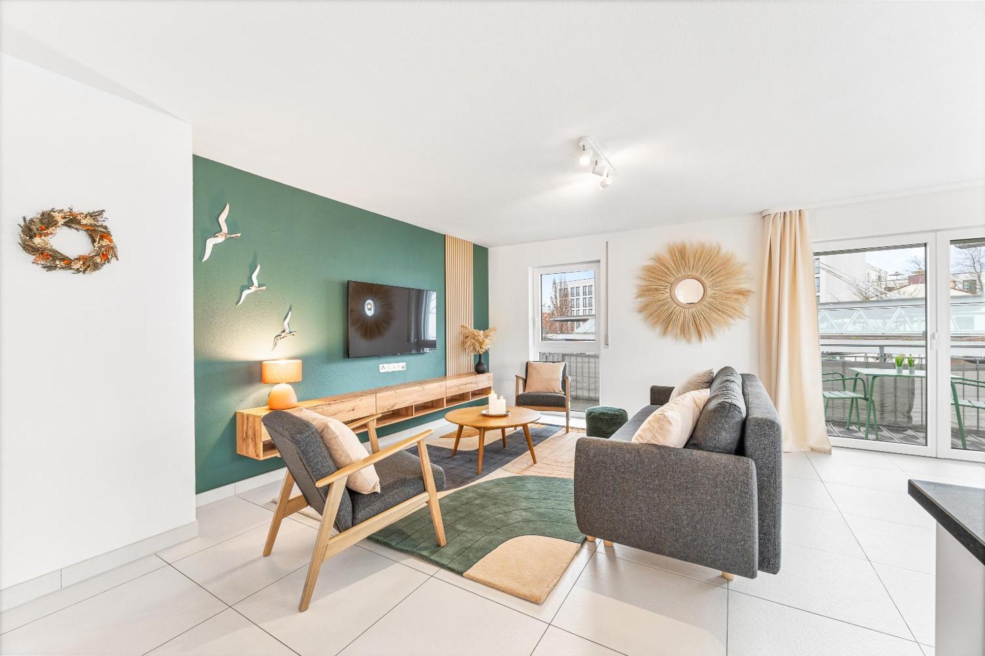 Design-Apartment - Kueche - Parken - Zentral Leinfelden-Echterdingen Exteriör bild