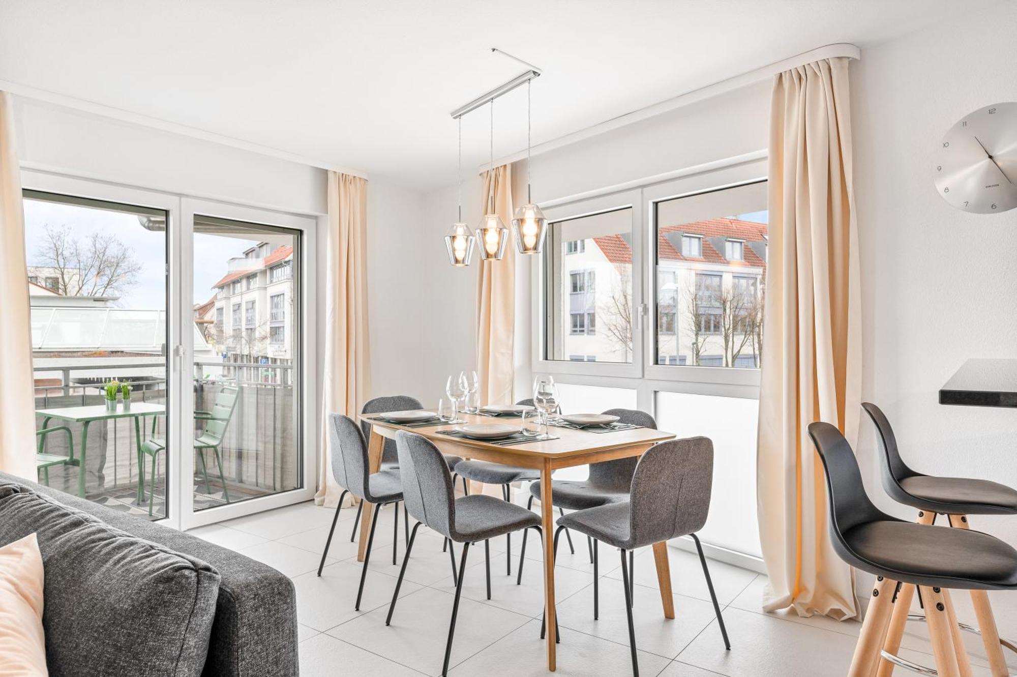 Design-Apartment - Kueche - Parken - Zentral Leinfelden-Echterdingen Exteriör bild